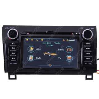 2007 11 Toyota Tundra Car GPS Navigation Bluetooth IPOD Radio  TV 