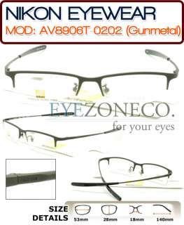 EyezoneCo] NIKON AVANTI Titanium Eyeglass AV8906T 0202  