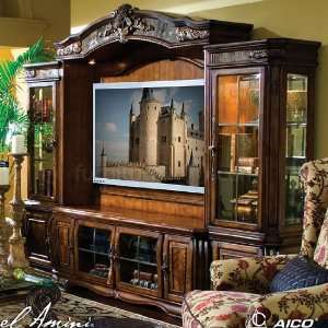  Oppulente Entertainment Unit w/ Open Top (Sienna Spice) by 