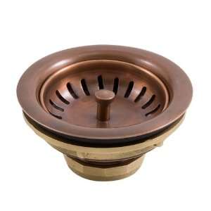  3 1/2 Copper Strainer Basket with Lift Stopper