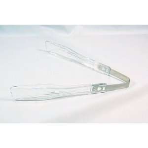  Tong Utility 8 Clear Plastic Tongs Handy Portable Tools 