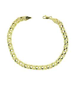 14k Yellow Gold Charm Bracelet  