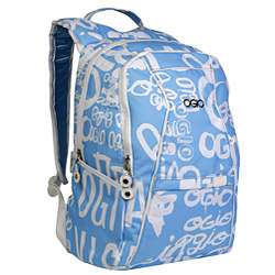 Ogio Shifter Girls Blue Script Laptop Backpack  