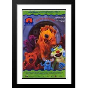  Bear in the Big Blue House 20x26 Framed and Double Matted 
