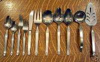 16 PIECES SUPREME CUTLERY STAINLESS FLATWARE TOWLE  