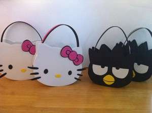 Hello Kitty badtz maru Keroppi Party Birthday Buckets / Treat Bags 