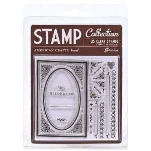  The Classics   Small   Librarian   Acrylic Stamp Set Arts 