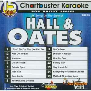    Chartbuster Artist CDG CB90203   Hall & OATES 