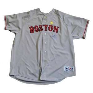   World Series Grey Jersey with 07 WS Game 4 winner Inscription Sports
