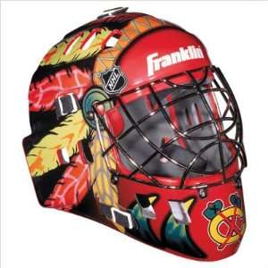  Franklin Chicago Blackhawks Street Hockey Goalie Mask   Chicago 