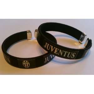  Juventus FC Team Logo Italian Soccer Bracelet Wristband (2 