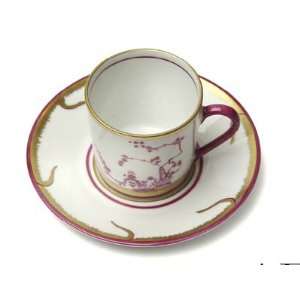  Alberto Pinto Chinoiserie Coffee Cup & Saucer