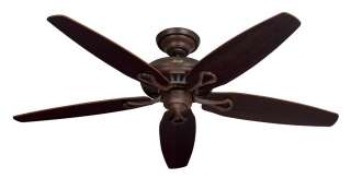 HUNTER 56 Ceiling Fan Distressed Blades Cocoa HR 21571  