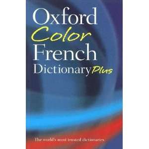  Oxford Color French Dictionary Plus French English 