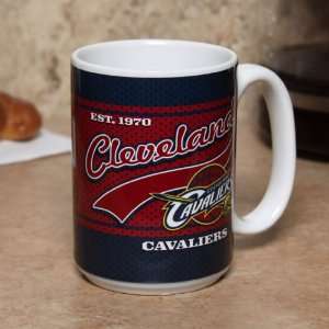  NBA Cleveland Cavaliers 15oz. Ceramic Jersey Mug Sports 