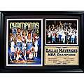 Dallas Mavericks 2011 NBA Champions Plaque Today 