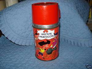Hector Heathcote Lunch Box Thermos,Complete, Terrytoons  