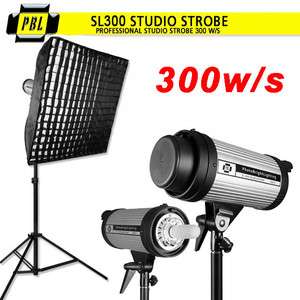 PBL SL300 Pro 300w Softbox Studio Flash Strobe Light  