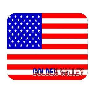  US Flag   Golden Valley, Minnesota (MN) Mouse Pad 