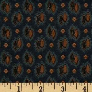   Marquis Navy/Tan Fabric By The Yard jo_morton Arts, Crafts & Sewing