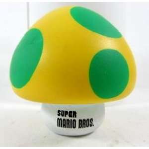  Super Mario Brothers   1 Up Mushroom Squeeze / Stress Toy 