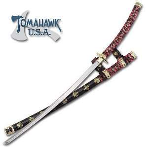  Tomahawk Sword Black Ceremonial Tachi