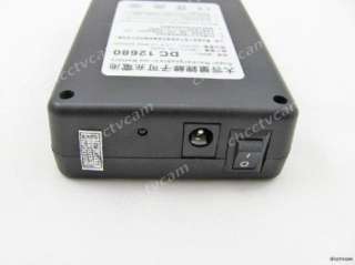 DC 12V 6800mAh Super Rechargeable Lithium ion Battery  