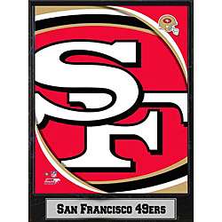 2011 San Francisco 49ers Logo Plaque (9 x 12)  