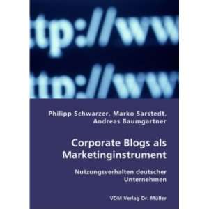  Corporate Blogs als Marketinginstrument (9783836406154 