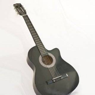  Natural Electric Acoustic Guitar Cutaway Style with 