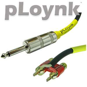PLOYNK 12ga gauge 1/4 to banana pro audio speaker cable  
