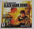 Delta Force Black Hawk Down +Team Sabre PC New/Sealed Gold Pack 