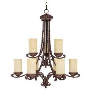    Highlands Collection 35 High Two Tier Chandelier