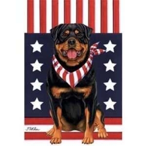  Patriot Rottweiler Flag Patio, Lawn & Garden