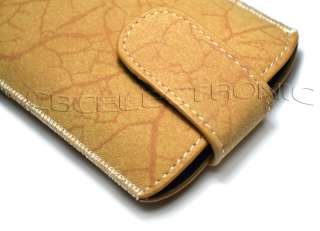 New Brown case Vintage design pouch Sleeve for iphone 3GS 4GS  