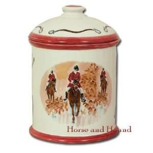 Opening Day Foxhunting Cookie Jar 