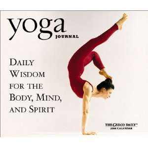   Yoga Journal 2004 Boxed Daily Calendar (9780768363777) Cedco Books
