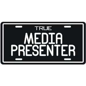  New  True Media Presenter  License Plate Occupations 