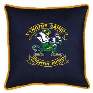   Dame Fightin Irish Sidelines Toss Pillow 