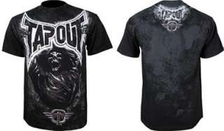 TAPOUT EVERLIVING OFFICIAL BRAND NEW BLACK MMA T SHIRT  