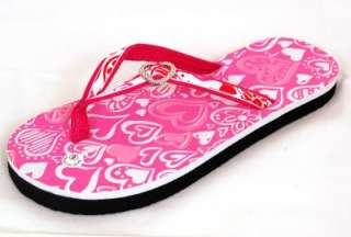 Waterproof Foam Flip Flops Womens Thongs Sandals Hearts  
