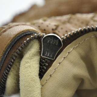 BOTTEGA VENETA Perforated Woven Medium Veneta Hobo Bag  