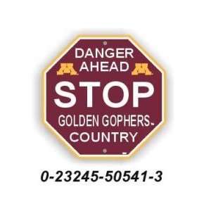  Minnesota Golden Gophers Stop Sign *SALE* Sports 