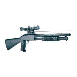  P799A Airsoft Full Size Pump Shotgun with Laser Sports 