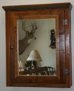 Reclaimed Barn Wood Medicine Cabinet  