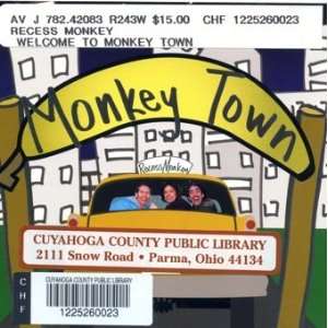  Monkey Town Recess Monkey Music
