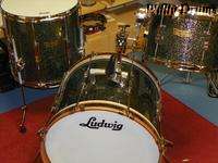 Ludwig Club Date SE Drum Kit LR318JXLV Olive Sparkle 641064837715 