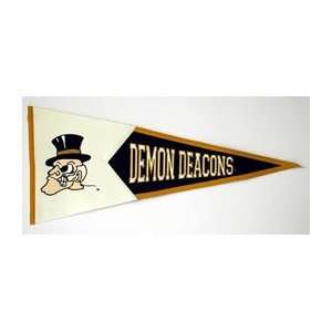 Wake Forest Demon Deacons Mascot Pennant Sports 