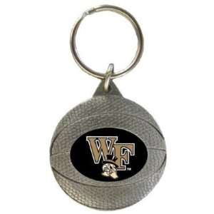  Set of 2 Wake Forest Demon Deacons Basketball Key Tag 