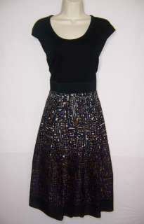   Woman Stretch knit/Print Skirt Versatile Cocktail Dress 20W 20  
